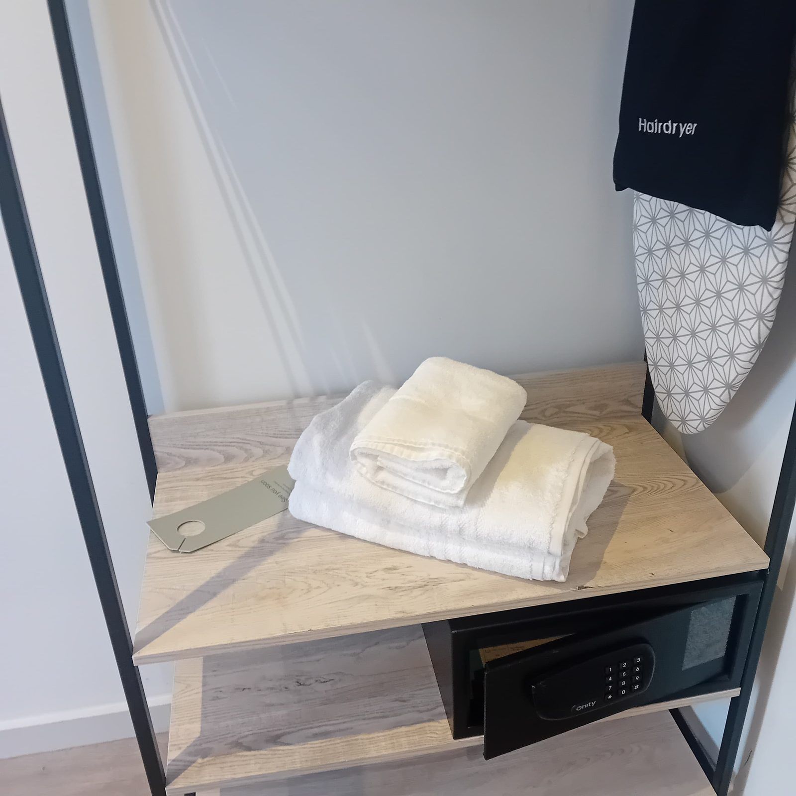 Fresh folded linen